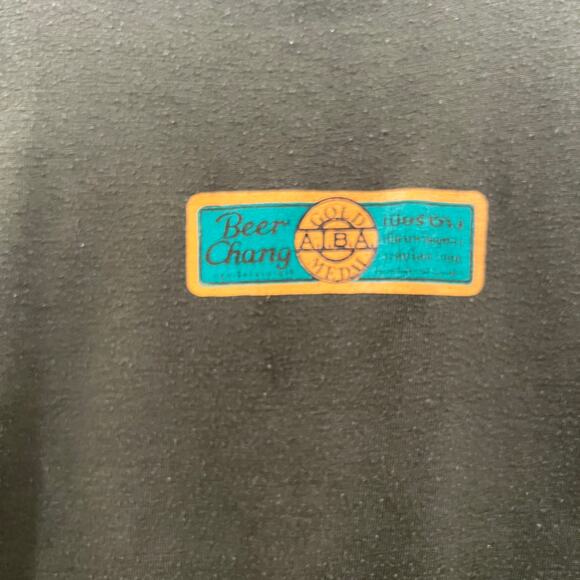 Chang Green Cotton Shirt Adult Size Extra Large Short Sleeve Casual T Shirt Mens - Picture 11 of 12